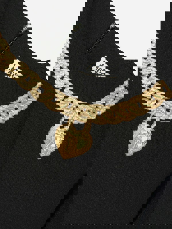 Moschino Kids Moschino Girls Necklace Print Dress in Black