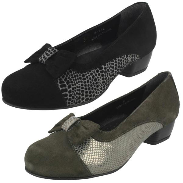 Da Bella Ladies Da Bella Slip On Heeled Shoes Saltby