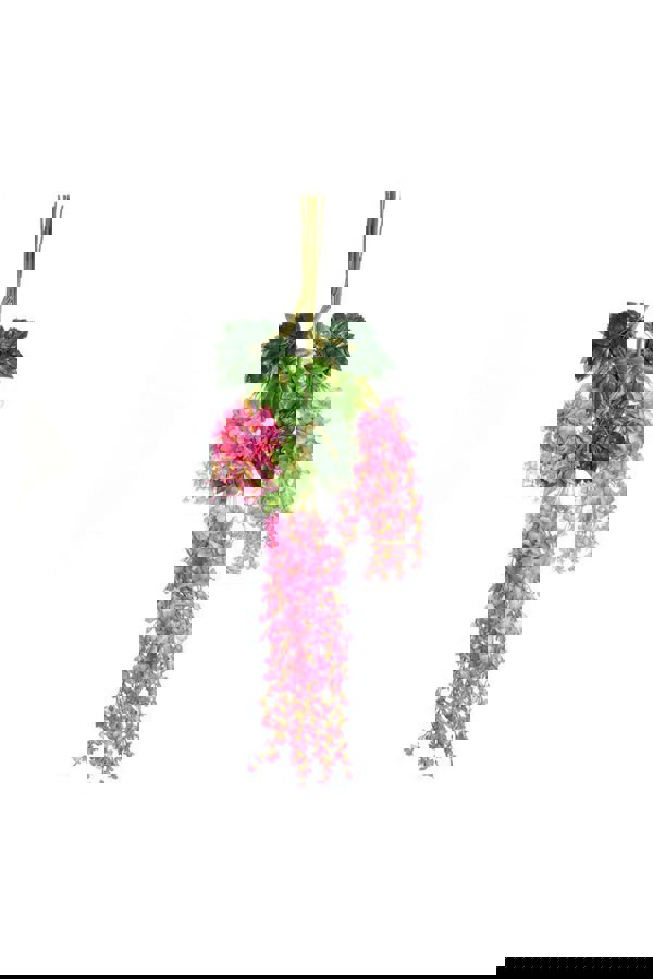 Living and Home 12 Pcs Hanging Artificial Wisteria Vine for Wedding Decoration