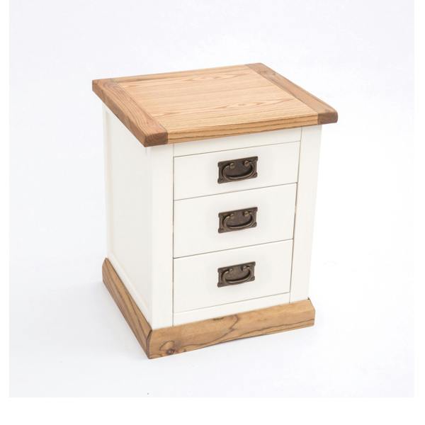 Cabinet Bits Tropea 3 Drawer Bedside Table