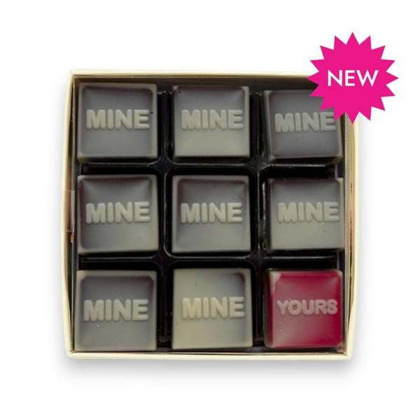 CHOC ON CHOC Mine, Mine, Mine, Yours Chocolate Box