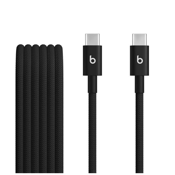 Beats 1.5M 60W USB C to USB C Woven Cable Bolt Black - MDGA4ZM/A