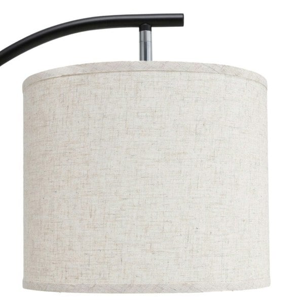 Arc Floor Lamp with Adjustable Shade Living and Home