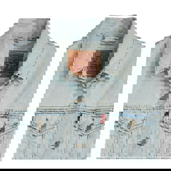 Levis Womens/Ladies Original Trucker Jacket - Blue - 