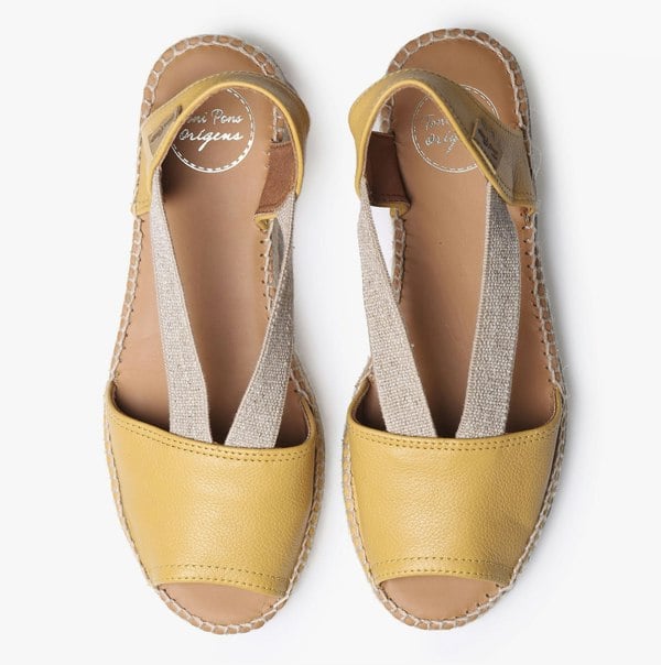 Toni Pons ETNA Womens Espadrille Sandals Ochre