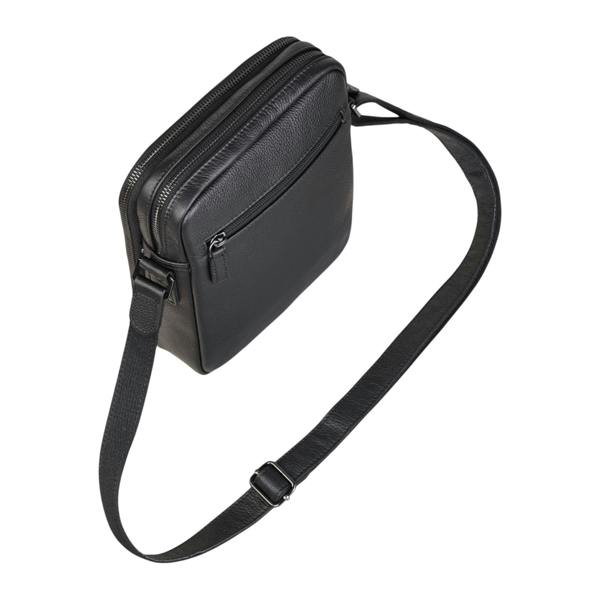 Infinity Leather Genuine Leather Vintage Messenger Crossbody Travel Bag - Hawthrone