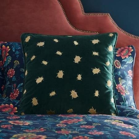 Wedgewood Wedgwood Firefly Emerald Filled Cushion