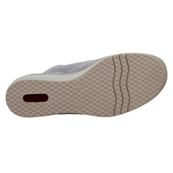Rieker Ladies Rieker Wedge Sole Casual Shoes 48760