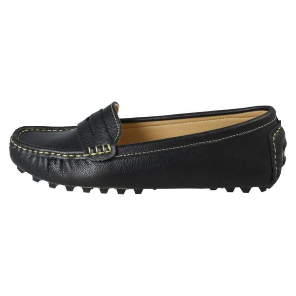 Down to Earth Ladies Down To Earth Leather Slip On Moccasins F80592