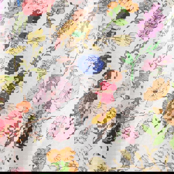 Belle & Boo Garden Friends Reversible Cotton Duvet Cover Set White