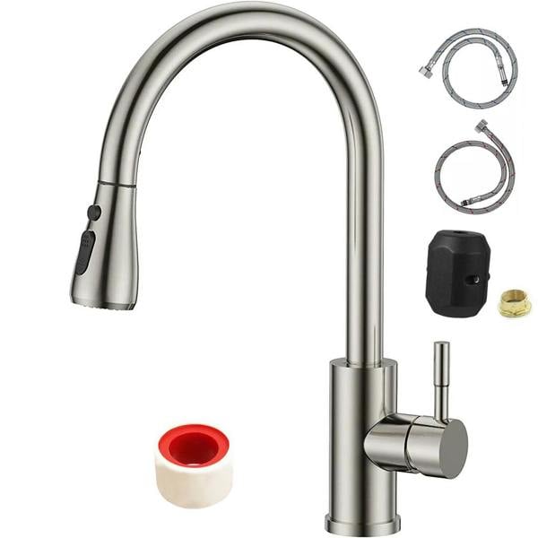 Havendro Pull Out Kitchen Sink Mixer Tap 360° Swivel Single Lever Modern Mono Tap
