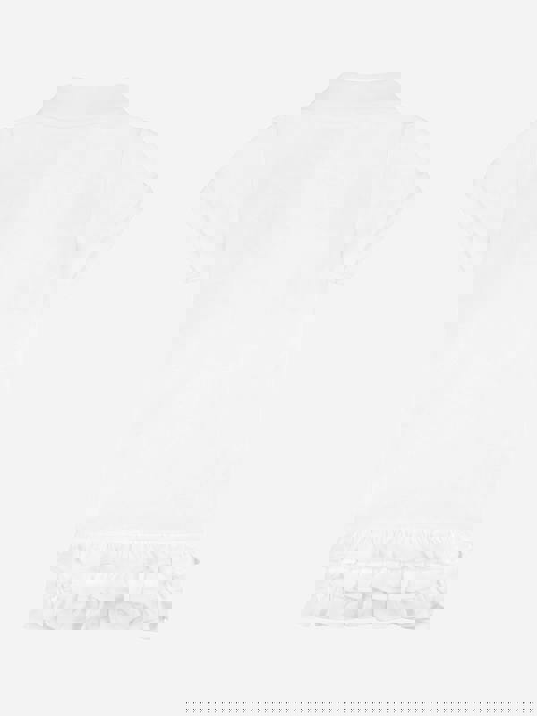 Ralph Lauren Kids Ralph Lauren Baby Girls Schiffli Dress With Bloomers in White