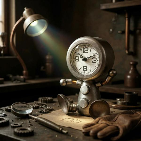 19CM TABLE CLOCK