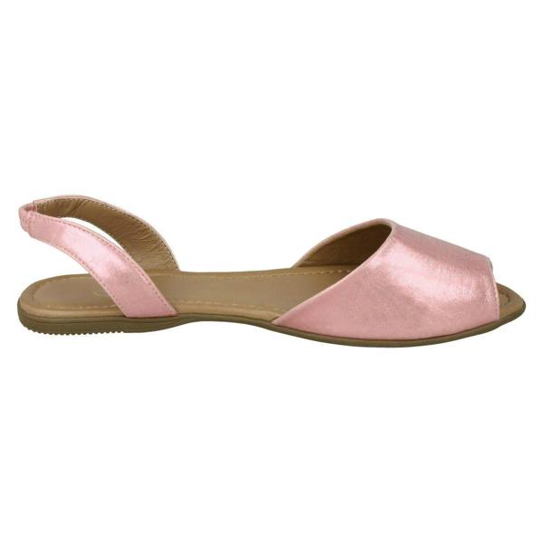 Spot On Ladies Spot On Flat Slingback Mule Sandals