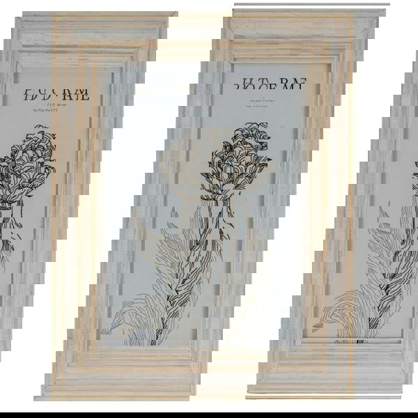 Hill Interiors Isla Single Photo Frame - White