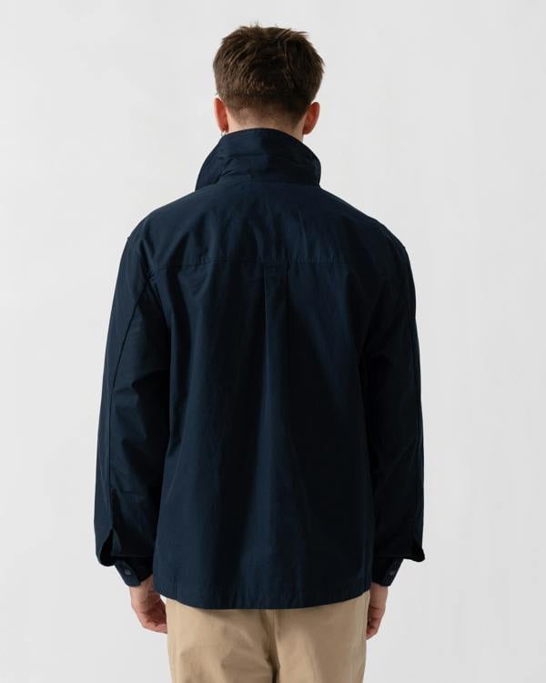 BOSS Orange Lutti Mens Overshirt - Dark Blue 404