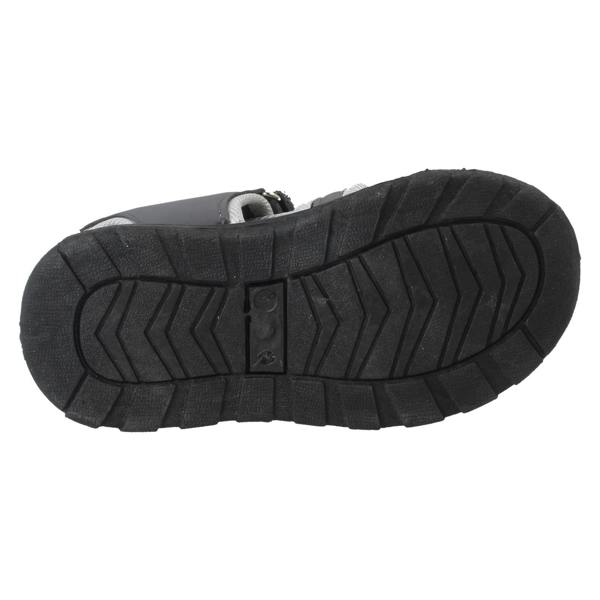 Spot On Boys Spot On Elastic Lace Hook and Loop Strap Casual Sandals N0074