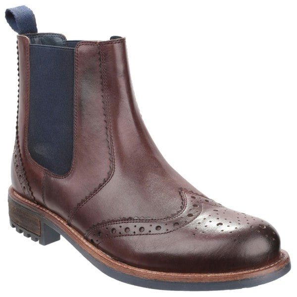 Cotswold model Cirencester Chelsea Brogue Male in Brown