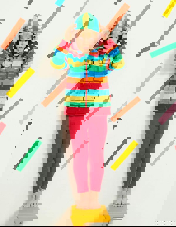 Organic Multi Stripe Hoodie - Toby Tiger UK Retail