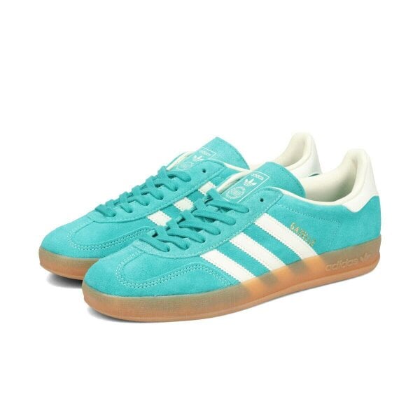 Adidas Gazelle Indoor  Pure Teal Off White Gold Metallic