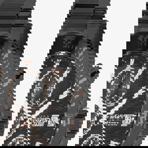 Sekonda Mens Pacific Wave Black Chronograph Watch 30117