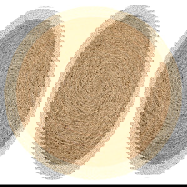 Origins Jute Border Natural White