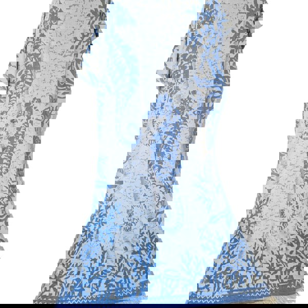 Cotton and Olive Seahorse Cotton Jacquard Hammam Towel