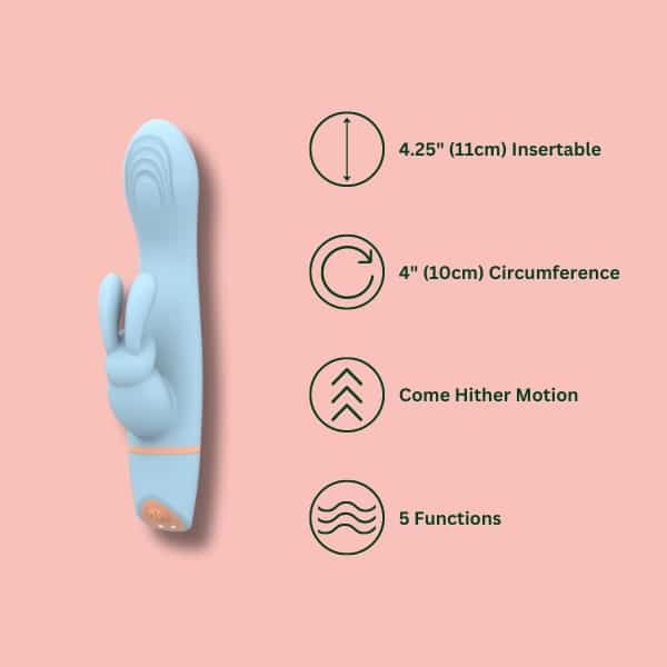 Mina Hail Come Hither Vibrator