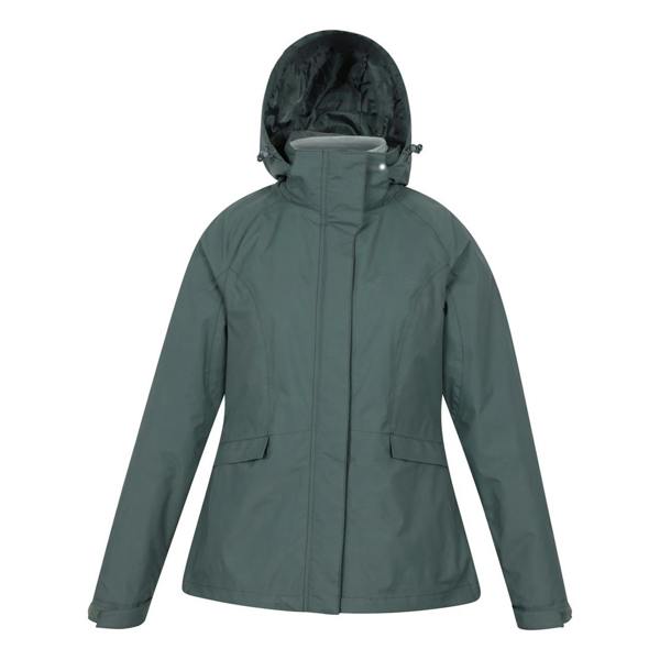Mountain Warehouse Womens/Ladies Thunderstorm II 3 in 1 Waterproof Jacket - Light Khaki - 