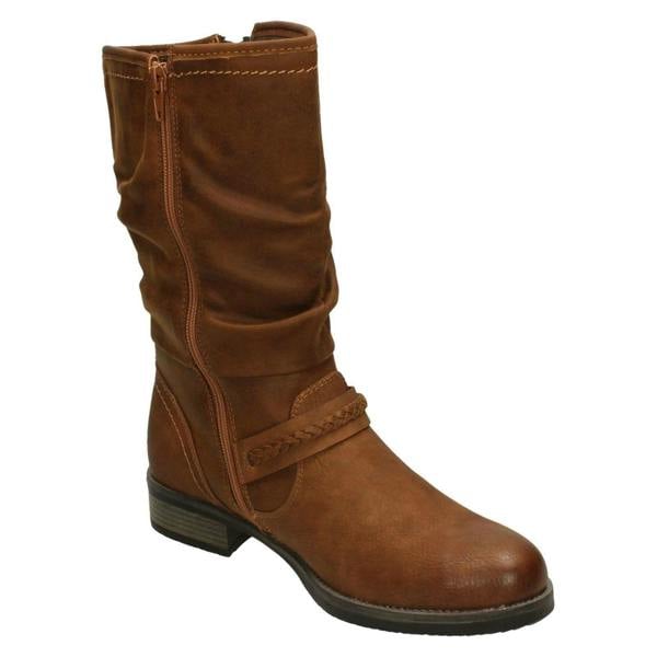 Rieker Ladies Rieker Fleece Lined Calf High Boots 98860