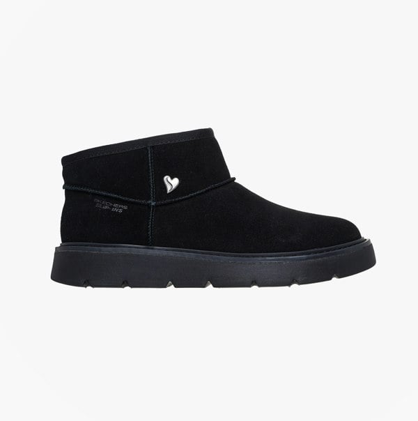 Skechers 167848/BBK KEEPSAKES COZY - COZY MINI Womens Boots Black