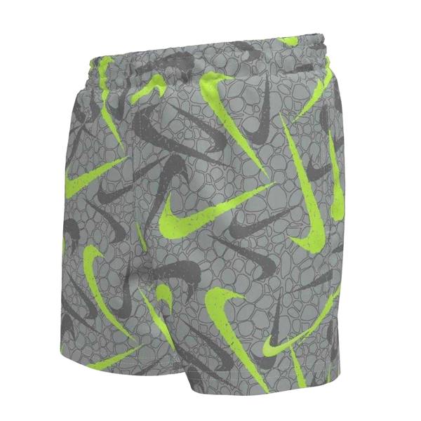 Nike Boys Patterned Swimming Swim Shorts - Wolf Grey - 