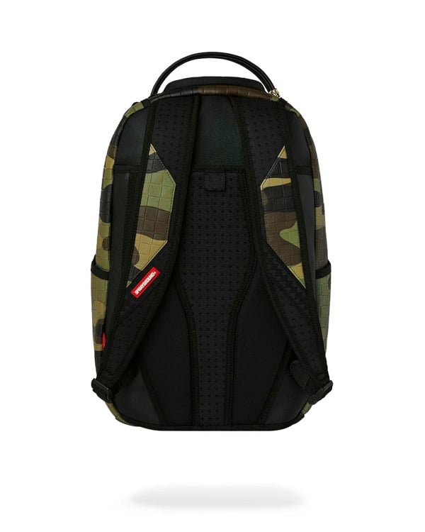 Sprayground Woodland Camo Check Backpack - Camo