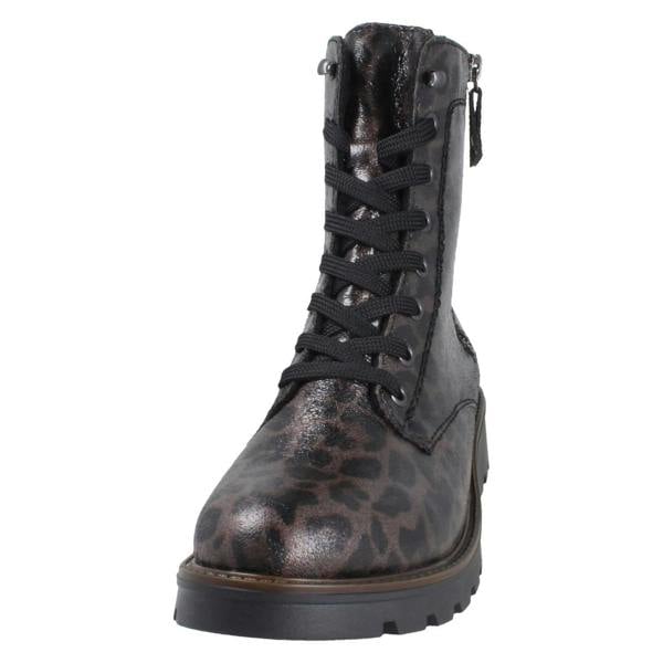 Rieker Ladies Rieker Animal Print Boots 73210