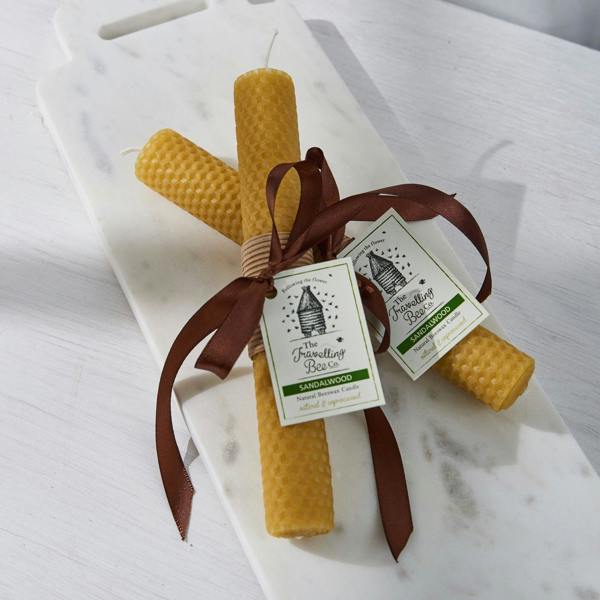 The Travelling Bee Co. Beeswax Sandalwood Candle