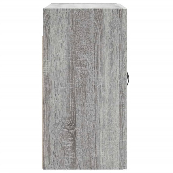 Berkfield Wall Cabinet Grey Sonoma 60x31x60 cm Engineered Wood
