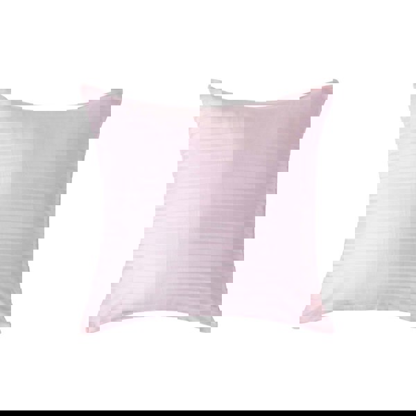 HOMESCAPES Silky 330 TC Egyptian Cotton Satin Stripe Pillowcase, European Size