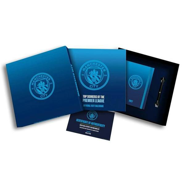 Manchester City FC Collector's Gift Set 2027, Gift Sets, Month To View, Sports, Gift