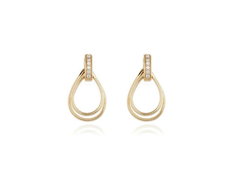 Cachet London Qiao Gold Earrings