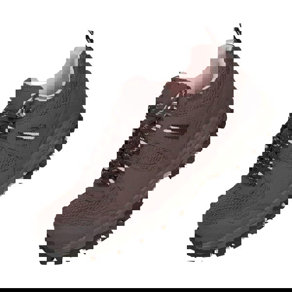 Mountain Warehouse Womens/Ladies Mcleod Wide Walking Shoes - Dark Brown - 