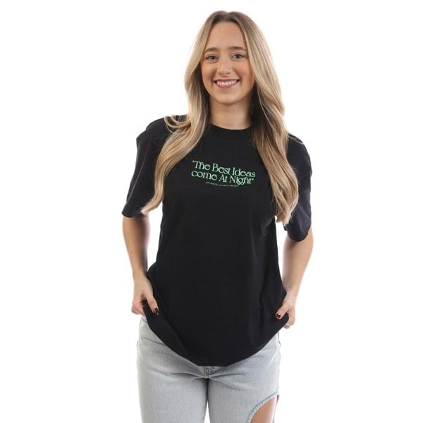 Off-White Off White Womens Best Ideas Come T-Shirt - Black/Green