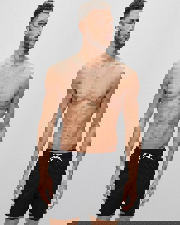 BOSS Orange Iconic Mens Swim Shorts NOS - Black 001 - CHO - Designer Mens Shorts