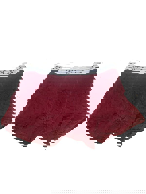 GantTrunks 3 - pack3 - Pack White Waistband Boxer Trunks, Burgundy/Green/NavyBoxers - and - Briefs.net