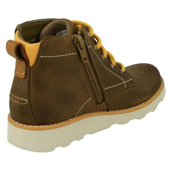 Clarks Boys Clarks Lace Up Detailed Boots Crown Hike K