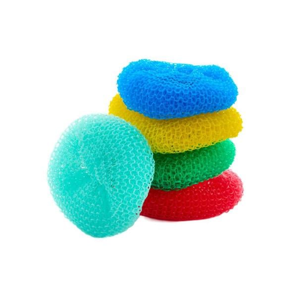 Leecroft Polypropylene Pot Scourer 5pk - One Colour - 