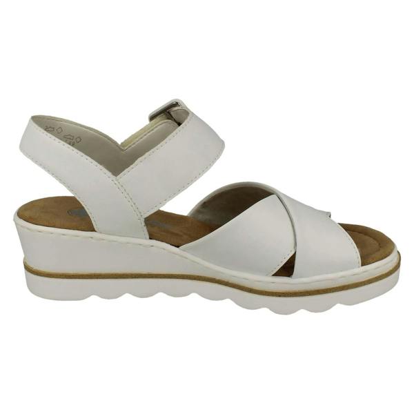 Rieker Ladies Reker Wedge Sandals 67463