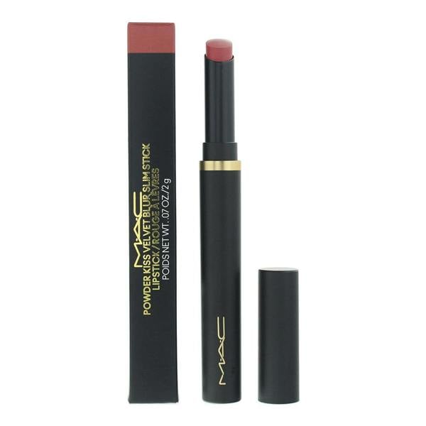 MAC Powder Kiss Velvet Blur Slim Stick 899 Brickthrough Lipstick 2g