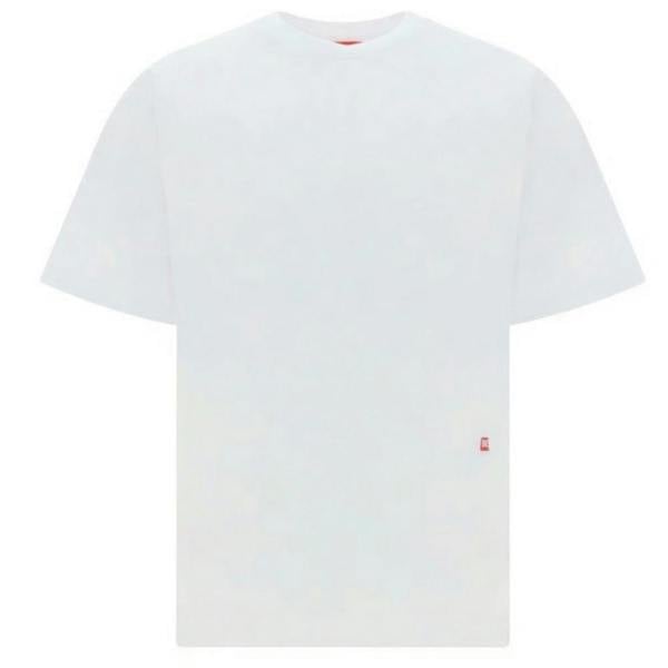 Diesel Unisex Adult Graffiti Logo T-Shirt - White - 