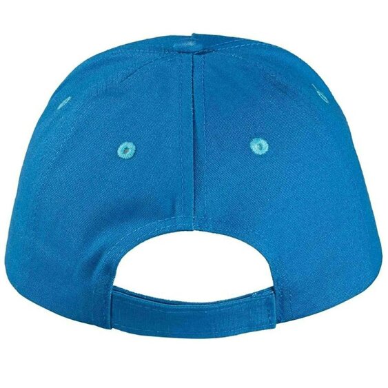 Peanuts Snoopy 70 Years Logo Baseball Cap Blue and Turquoise