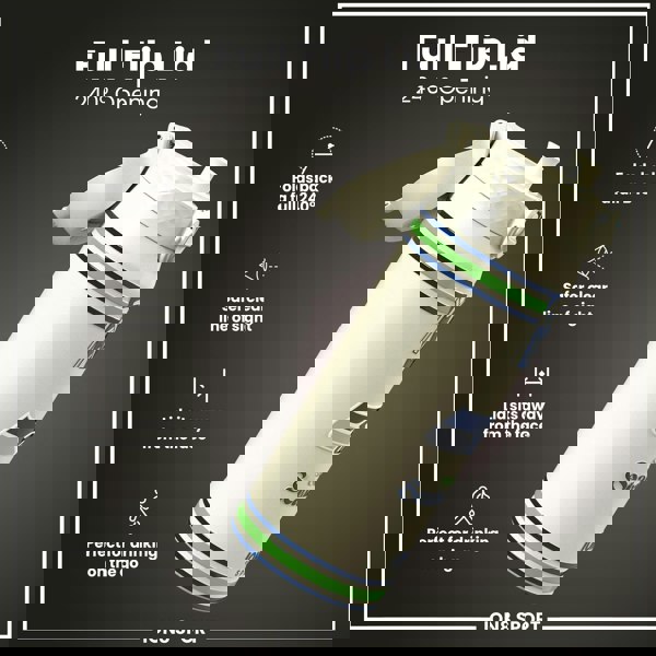 ION8 NFL x ION8 Insulated Steel Water Bottle, NFL Seahawks, 750ml (24oz)